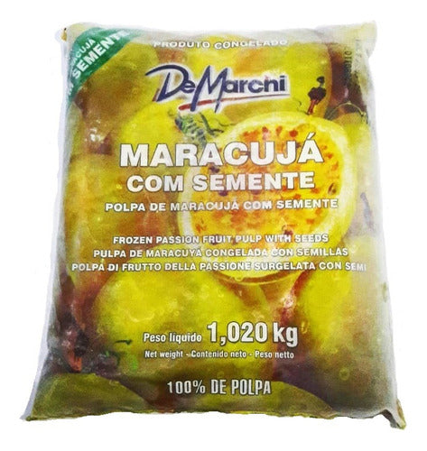 Acai Market Maracuya Pulpa Con Semilla 1kg 0