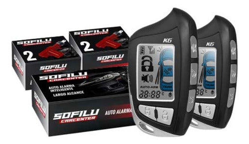 Alarma Digital Con Pager + 4 Bloqueos Instalado Sofilu 0