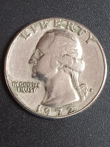 Estados Unidos 1972 D. Moneda De Quarter Dollar. Mb. Mira!!! 0