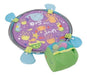 3-in-1 Baby Gym Playmat with Soft Blanket and Mobile Turtle 15