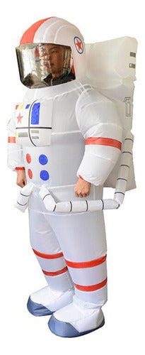 Generic Inflatable Adult Astronaut Costume Fun Parties 210cm 5