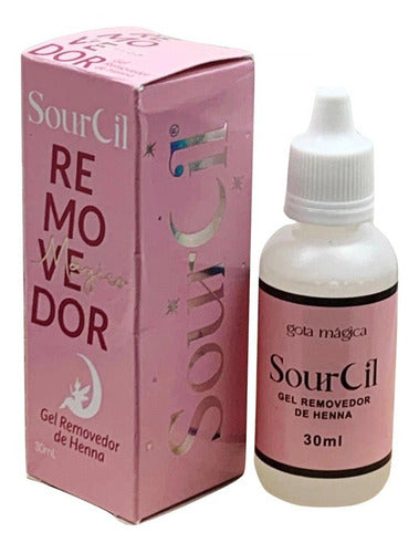 Gel Removedor De Henna De Sobrancelha Sourcil 30ml 0