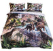 Adasmile A & S Dinosaur Comforter Set Twin Size Kids Dinosau 0