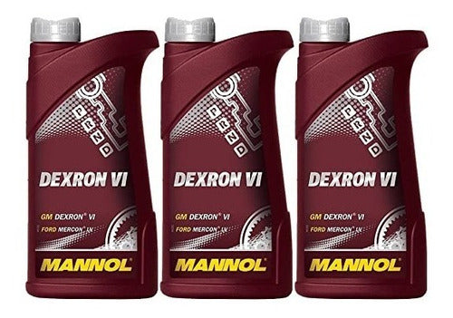 Mannol 6L Automatic Transmission Fluid ATF Dexron VI - ATF+4 1