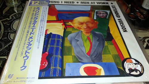 Men At Work Everything I Need Vinilo Maxi Obi Japan 1985 0