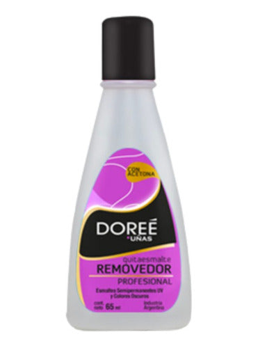 Professional Doreé Nail Polish Remover 65ml Kit x 6 Units 0