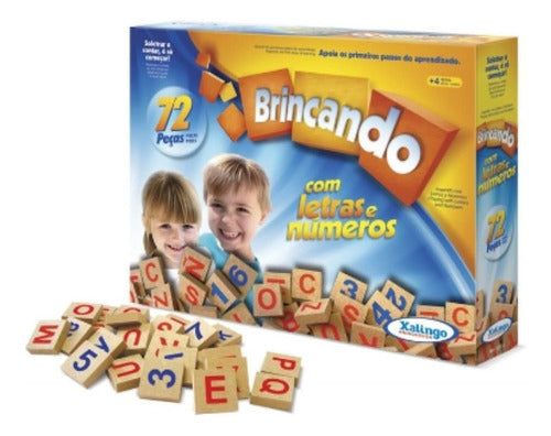 Brincando Com Letras E Números 5057.6 Xalingo 0