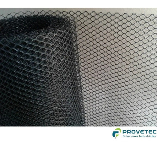 Provetec Malla Plástica Cerramiento Protector Rombo 15x15 1mx5m 4