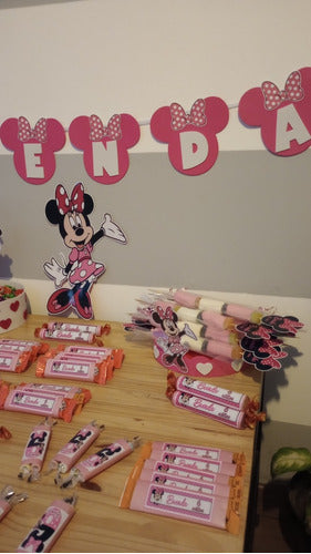 Generic Minnie Mouse Sweet Table with Gifts 4