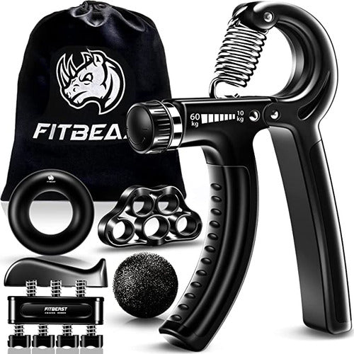 Fitbeast Hand Grip Strengthener Workout Kit (5 Pack) 0