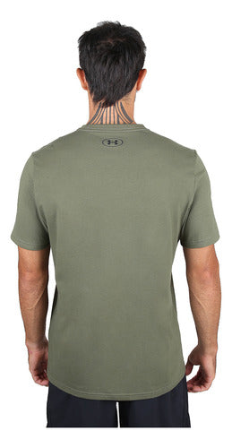 Under Armour Sportstyle Left Chest Men's T-Shirt in Green 1