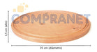 Compranet Wooden Pizza Board, 35cm - 11608 2