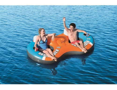 Bestway 43113 Rapid Rider Duo Inflatable Float Chair Rex 3