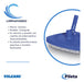 Vulcano Triangular Bottom Cleaner - Pool Brush 3