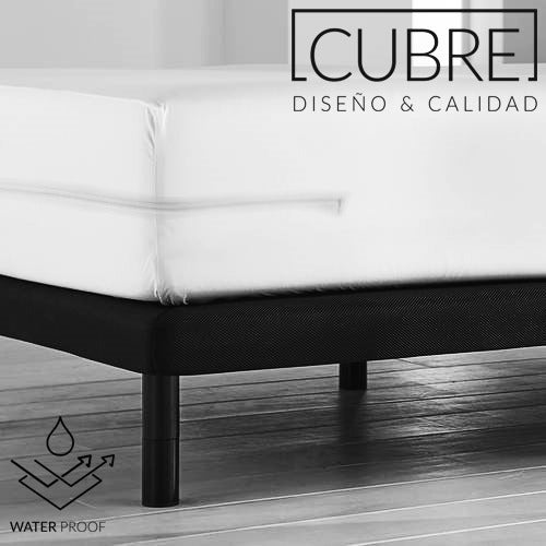 CUBRE King Size Mattress Protector 200x200x35 Premium Waterproof with Zipper 1