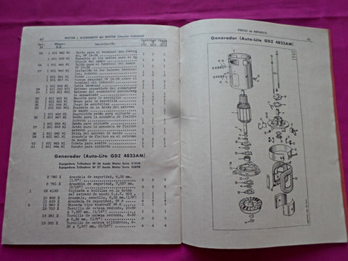 Catalogo Motor Y Accesorios Chrysler Cosechadoras Massey 4