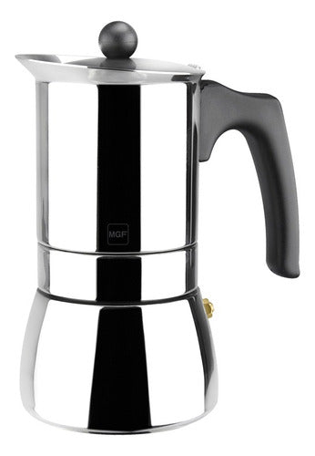 Magefesa Genova 10-Cup Manual Italian Moka Coffee Maker 0