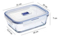 Luminarc Pure Box X3 Rectangular Storage Containers Set 3