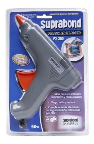 Pistola Encoladora Suprabond Px300 Hot Melt - Silicona 1