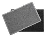 Jean Cartier Non-Slip Door Mat in Gray and Black 0