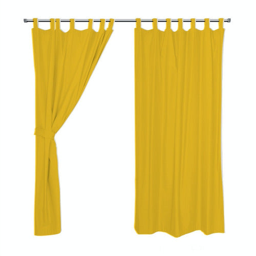 Del Once Mayorista 3 Ambient Curtains Ready to Hang 2 Microfiber Panels 1