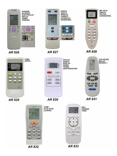 Surrey Carrier Midea Remote Control 4