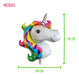 Enfiestados Large Sweet Unicorn Head Foil Balloon 5