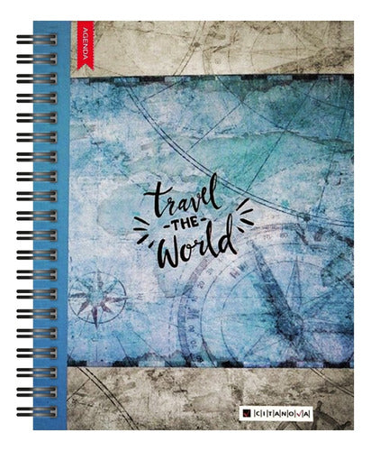 Citanova 2024 N8 Weekly Spiral Agenda Travel 16x23cm 2