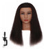 18 '' 90% Real Hair Mannequin Practice Training Head Peluque 1