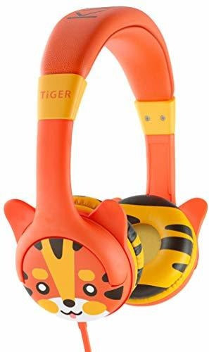 Kidrox Tiger-ear - Auriculares De Diadema Para Niños (volume 1