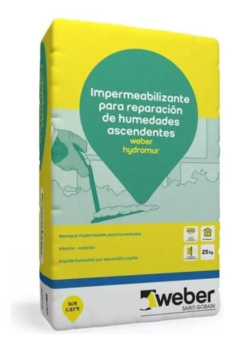 Weber Hydromur Reparación Humedades Ascendentes 25kg Sibaco 0