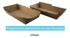 Umpapel Sandwich Case Lomitos XL Delivery and Take Away Box 260u 2