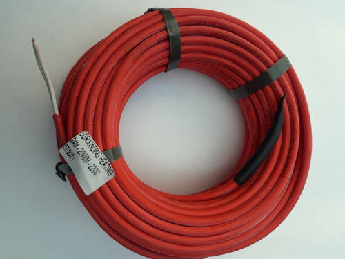 Cable Calefactor Invernadero Cama Caliente 6,00 Mts+termost 2