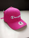 Champion Fuchsia Curved Brim Adjustable Cap 1