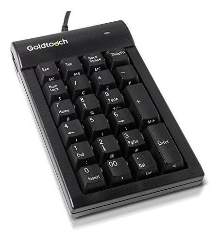 Goldtouch Gtc0077 Teclado Numerico Negro Ventanas Usb 0