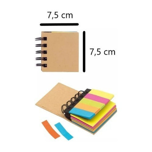 Gabget Memo Pad with Fluorescent Sticky Notes - Organize Your Office 5