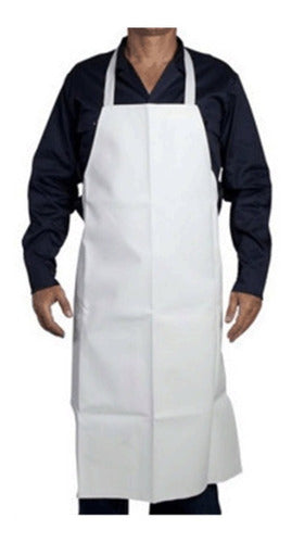 Alaska PVC Apron with Reinforcement - Original White, Extra Resistant 0