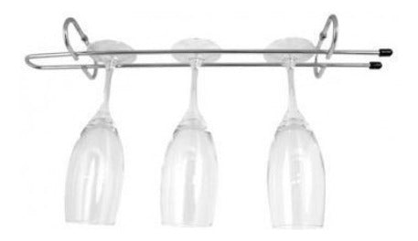 Soldart Chrome Glass Hanger for Wine and Champagne 1