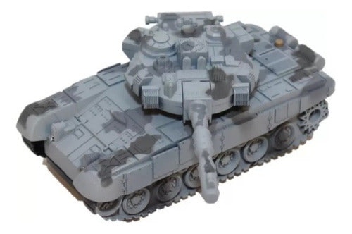 Yop Mini Tank Remote Control 6168 Gray 18 X 9 X 7 Cm 0