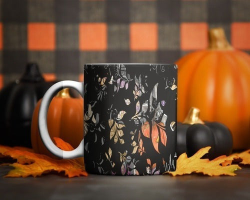 Kit  Plantillas Para Tazas Halloween Sublimación M5 3