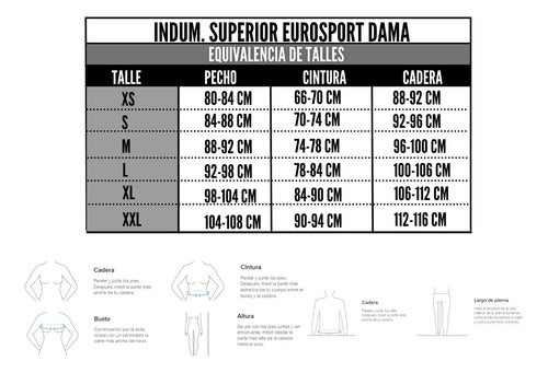 Eurosport Campera Mujer 35036-053/indef/cuo 3