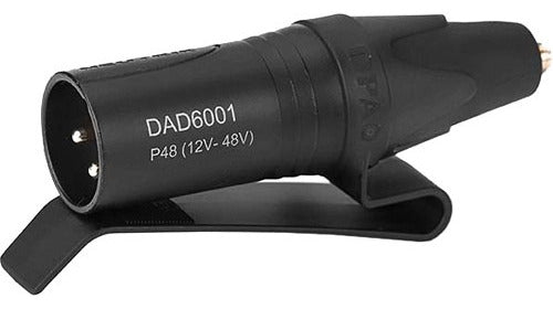 DPA DAD 6001-BC MicroDot to 3-pin XLR Adapter with Belt Clip 0