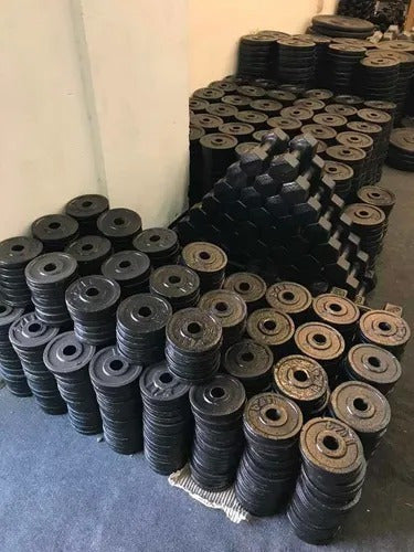 JBH Cast Iron Weights by the Kilo - Gym Plates for Dumbbells 1