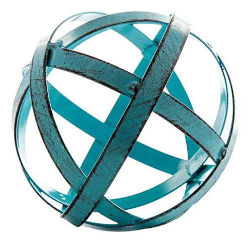 Esfera Decorativa De Blue Metal Band 0