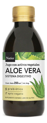 Natier 100% Natural Aloe Vera Digestive Drink - 250ml 0