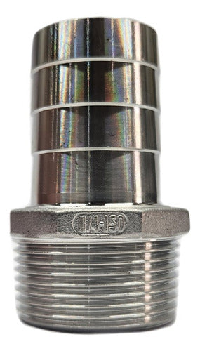 Espigão Macho Inox 316 Rosca De 1-1/4 Npt 0