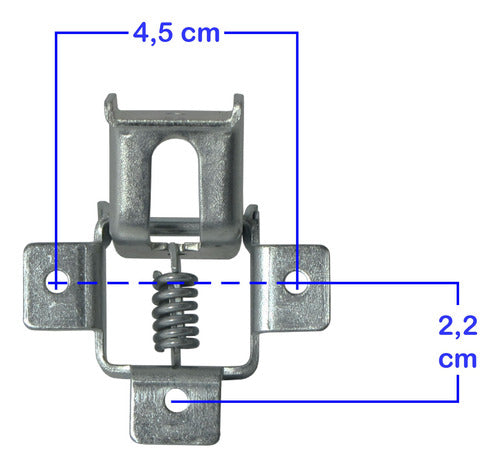 Florencia Pair of Kitchen Grill Shelf Hinges 6