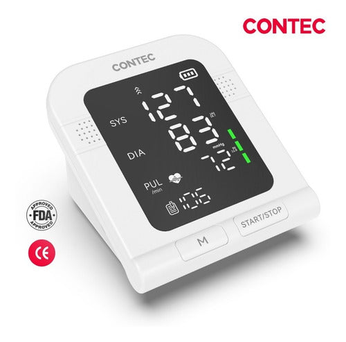 Contec Digital Blood Pressure Monitor + Finger Oximeter Kit 1