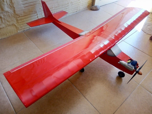 Avion Entrenador, Aeromodelismo, Motor Os .40 5