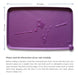 Hoki Found Waterproof Pet Feeding Mat 48x30cm Purple 4